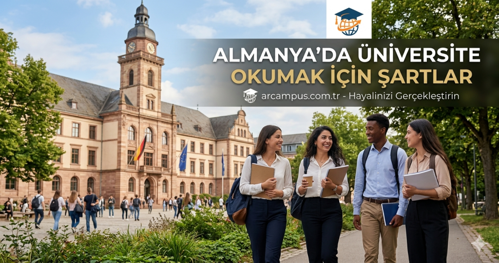 Almanyada üniversite okumak için şartlar